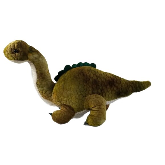 Hug Fun Plush Dinosaur Stuffed Animal Toy Brontosaurus 25” x 16" Long Neck Dino - Picture 1 of 8